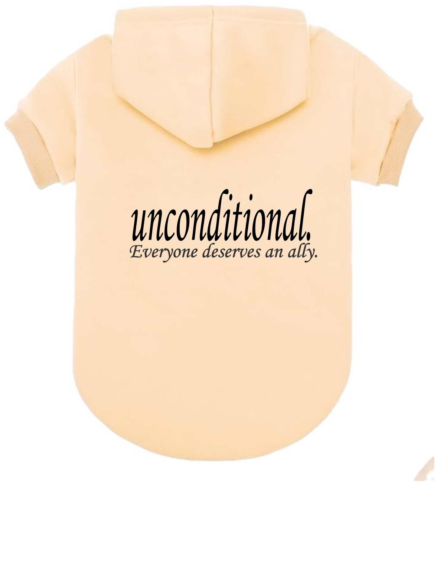 Unconditional. Doggie Hoodies