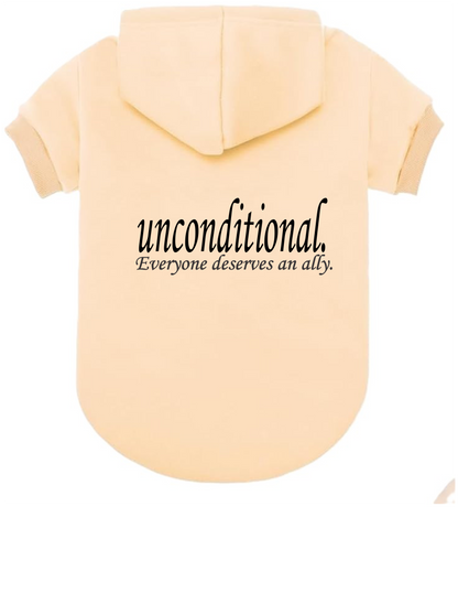 Unconditional. Doggie Hoodies