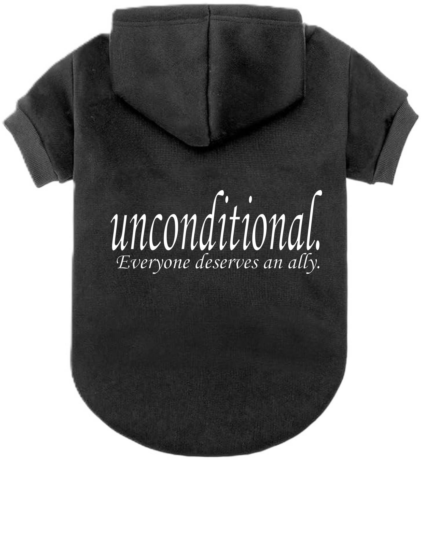Unconditional. Doggie Hoodies