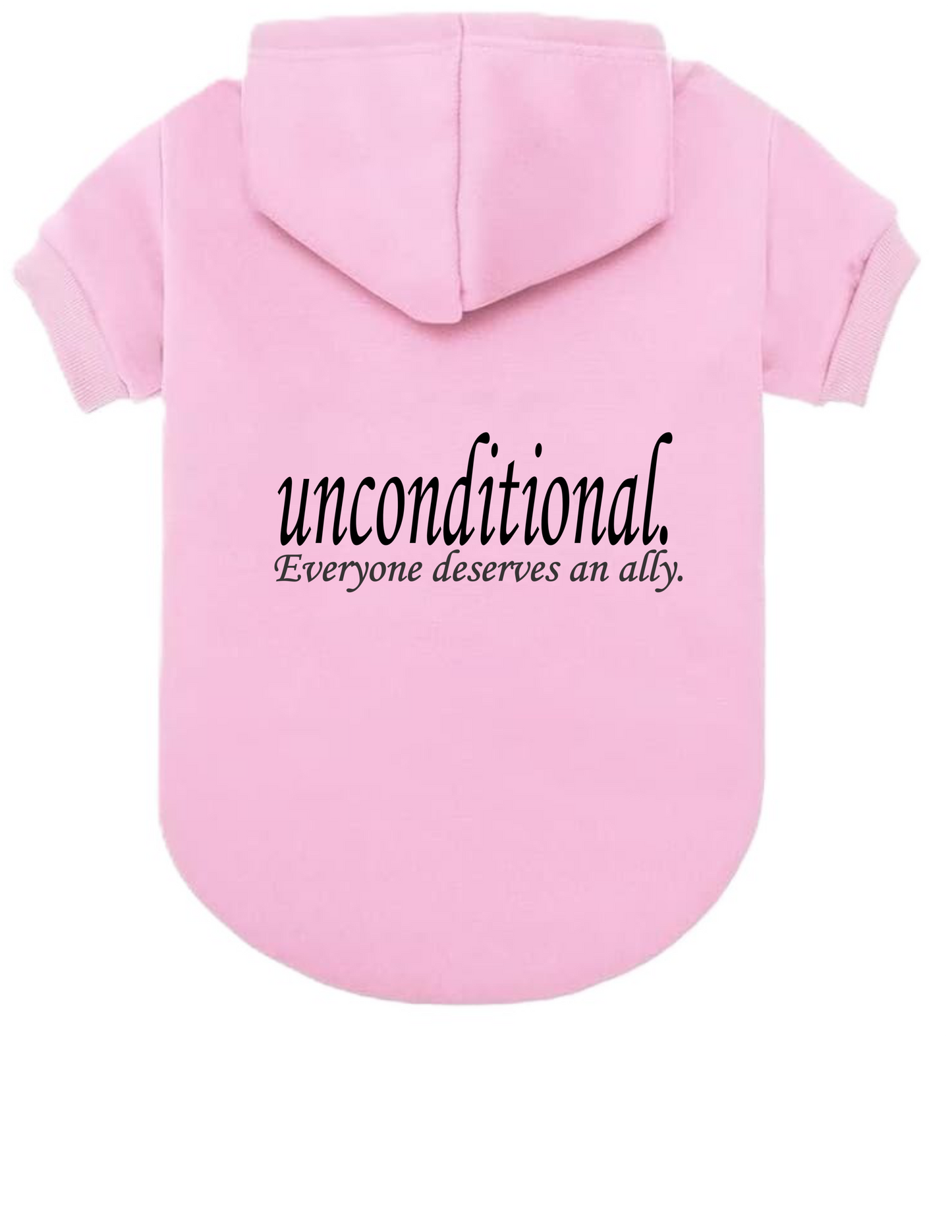 Unconditional. Doggie Hoodies