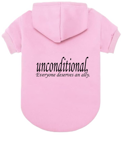 Unconditional. Doggie Hoodies