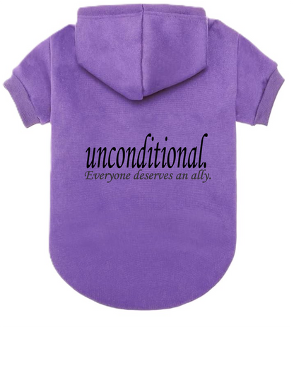 Unconditional. Doggie Hoodies